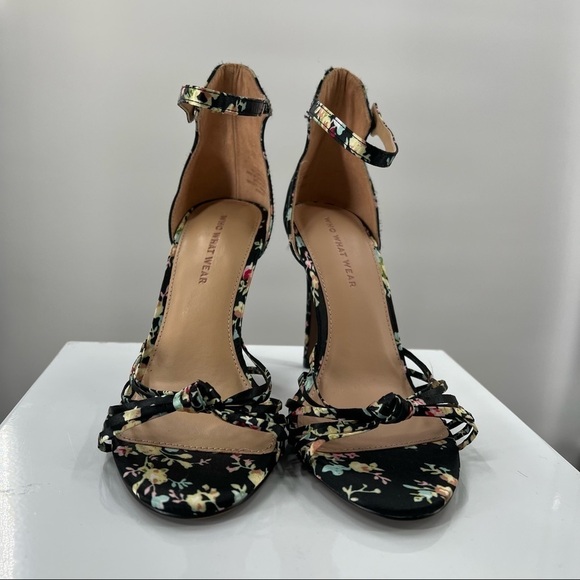 Who What Wear Floral Heels 7 - Picture 2 of 7